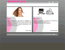 Tablet Screenshot of bransus.nl